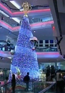 The biggest Christmas tree of the world